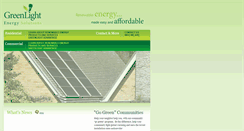 Desktop Screenshot of greenlightenergysolutions.com